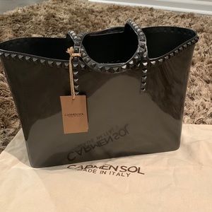 Carmen Sol Large Tote-Angelica never used!! Perfect condition with duster. NWT